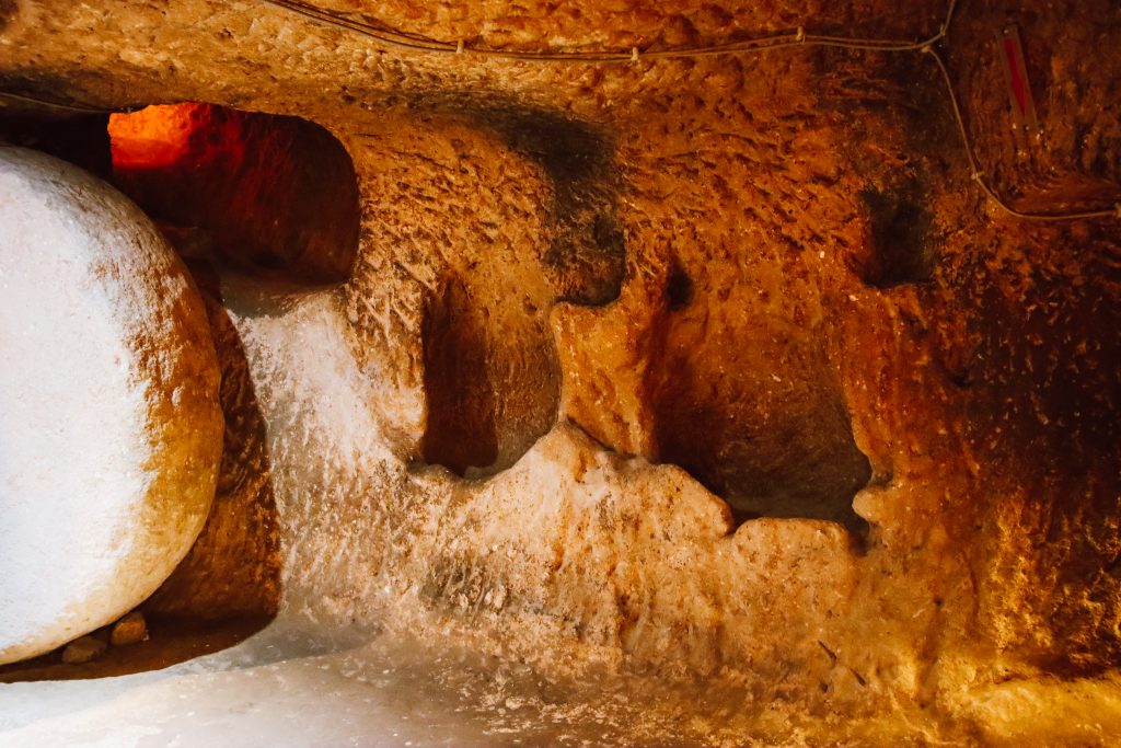 Cappadocia underground tunnels