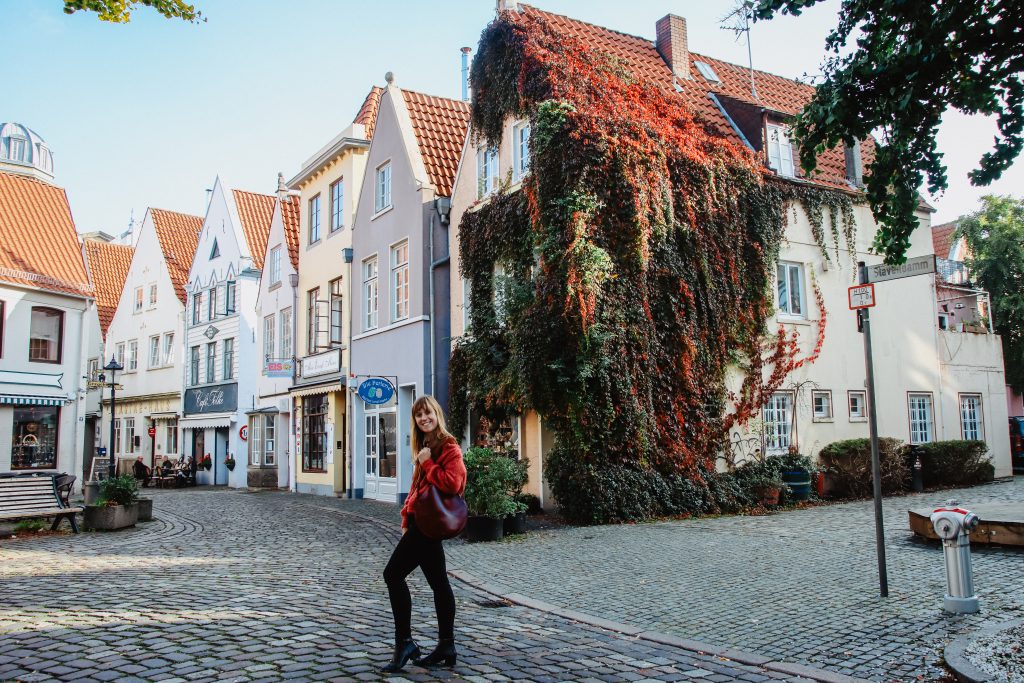 Bremen schnoor colorful houses