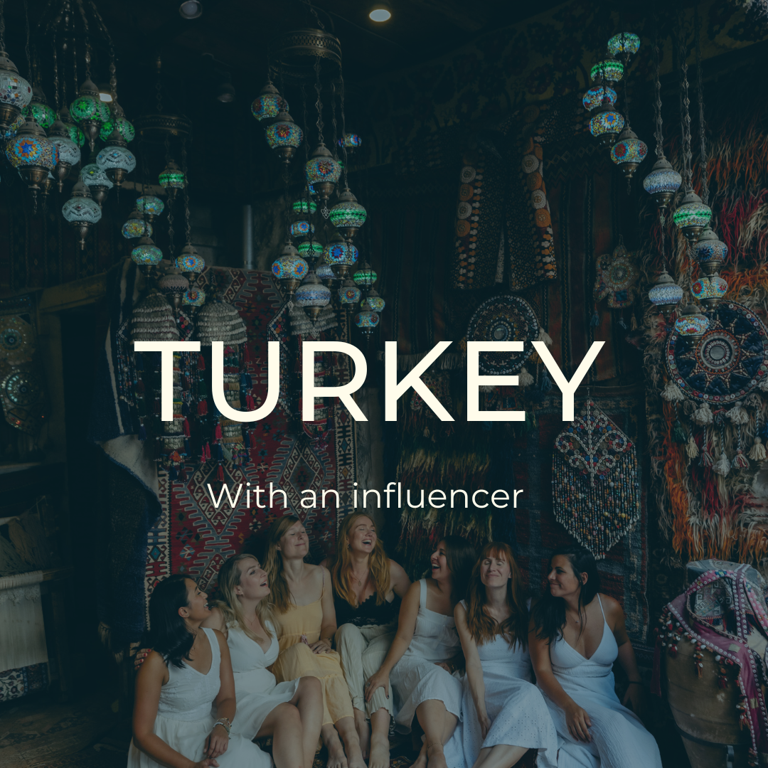 Turkey with an influencer