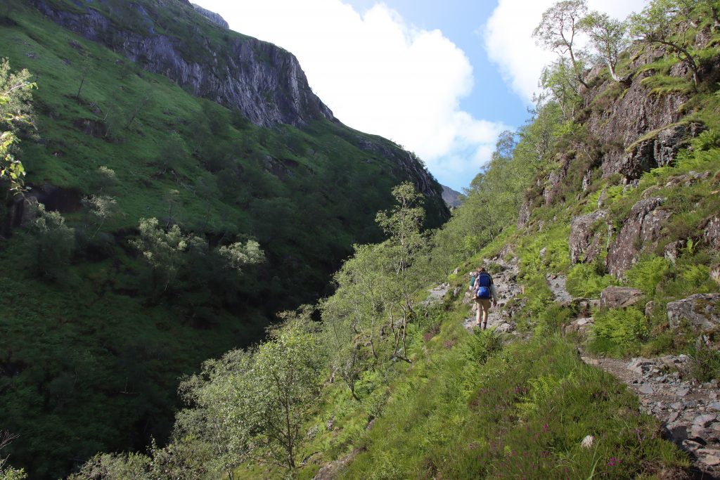 Glencoe hike hidden valley