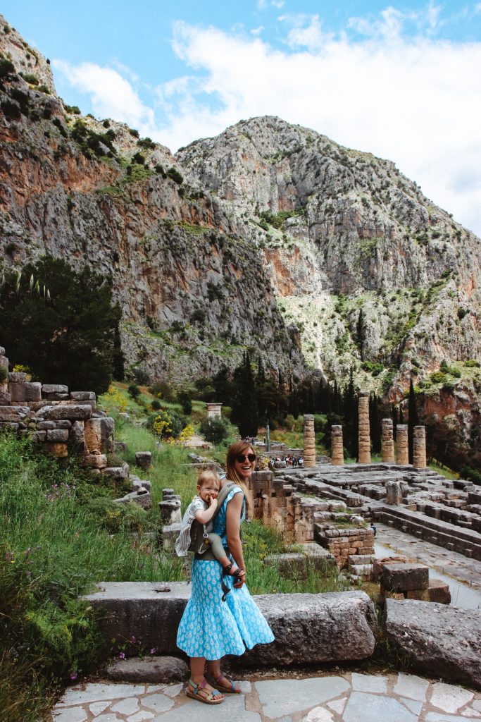 Delphi archeological site